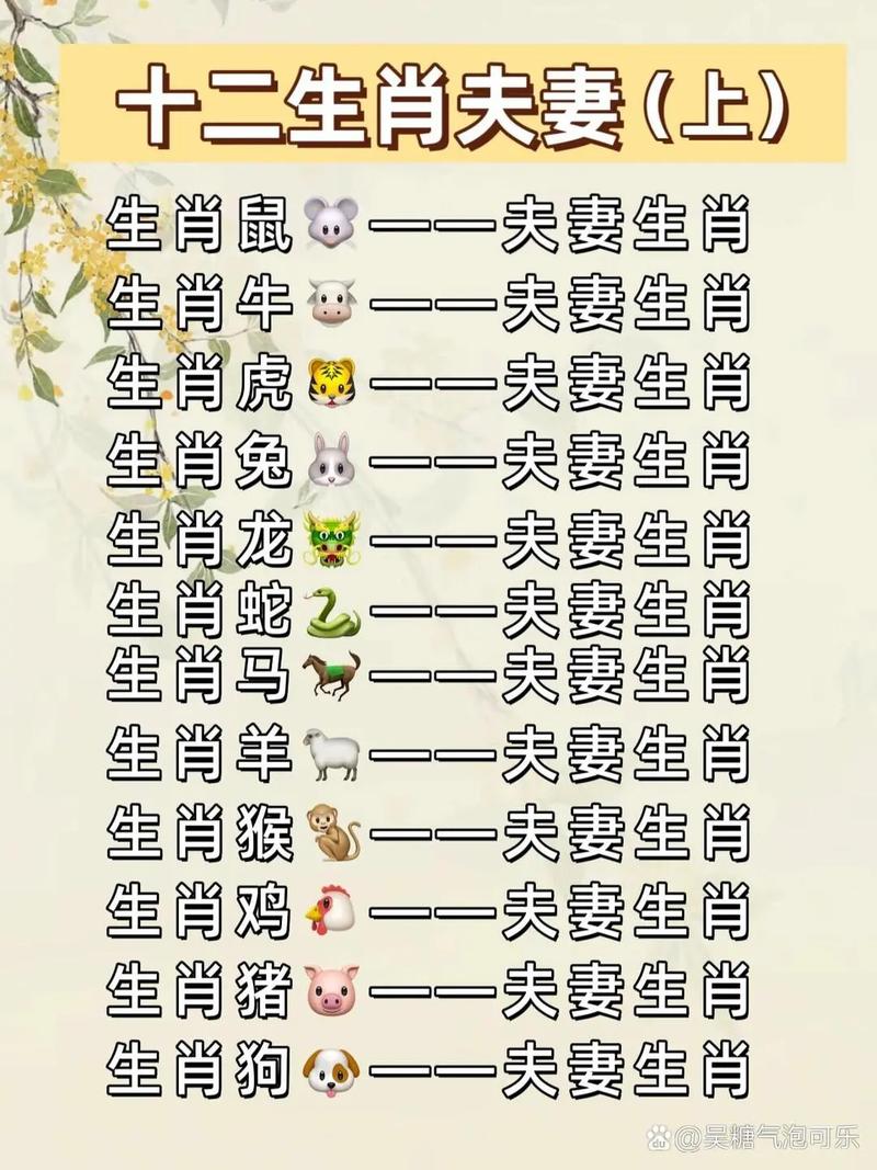 什么生肖最搭配_什么生肖搭配婚姻最好呢女