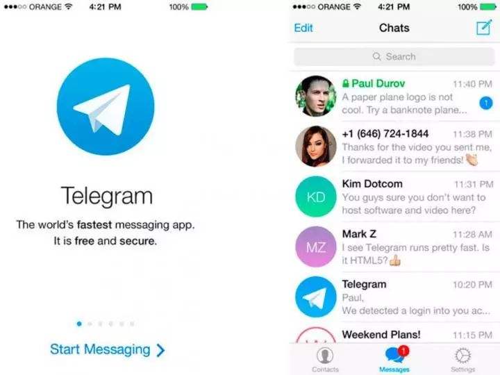 关于Telegram社交软件的信息