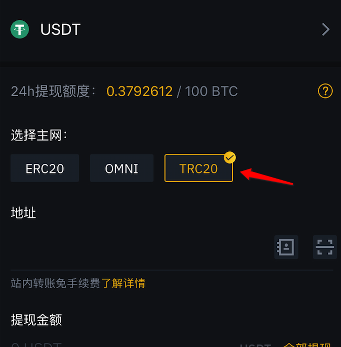 usdt提币trc20-usdt提币地址怎么填写