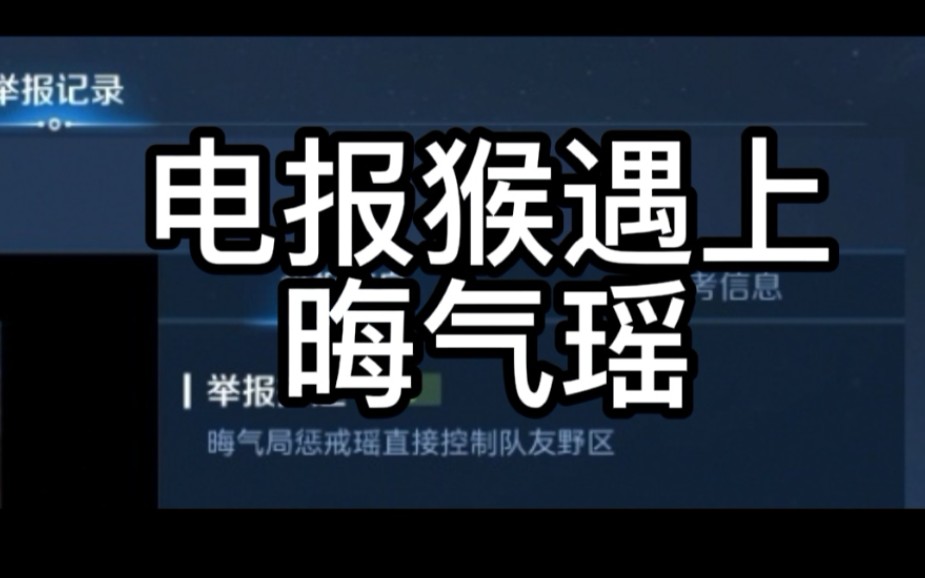 王者里的电报是什么意思-王者荣耀中报点是什么意思