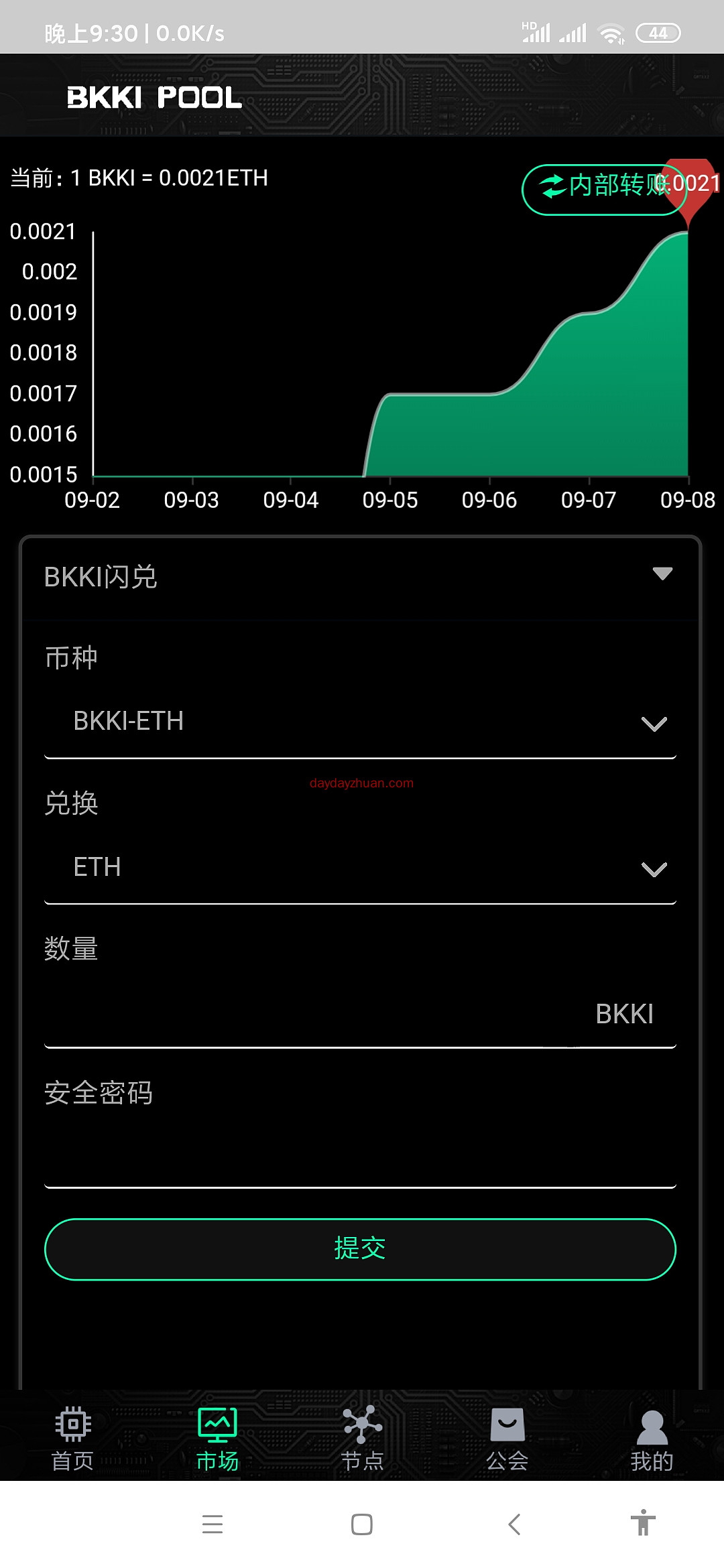 送eth的活动
