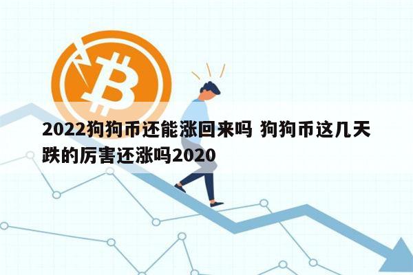 狗狗币为什么猛涨,狗狗币为什么一直下跌