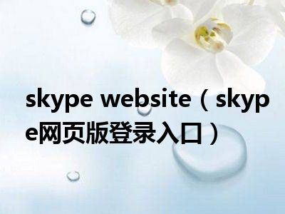 skype官网下载入口,skypeapp官方下载