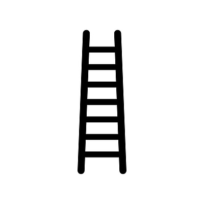 梯子图片简笔画可爱卡通_梯子图片简笔画可爱卡通画