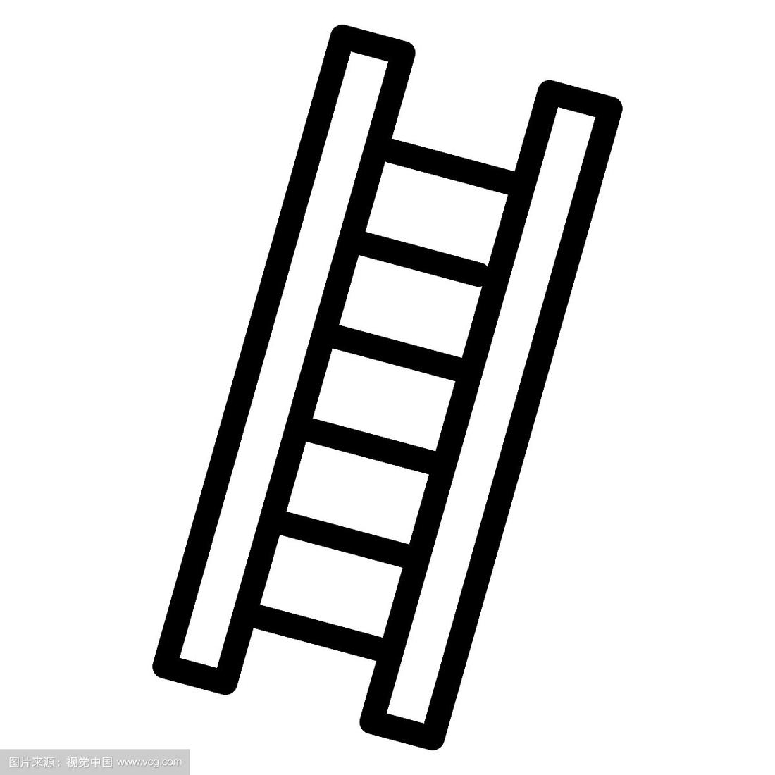 梯子手绘图_梯子手绘图片