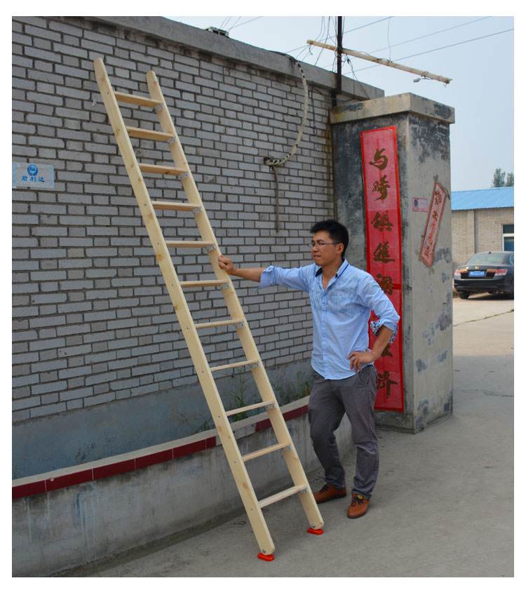 梯子摆放的安全角度_梯子放的角度多少合理