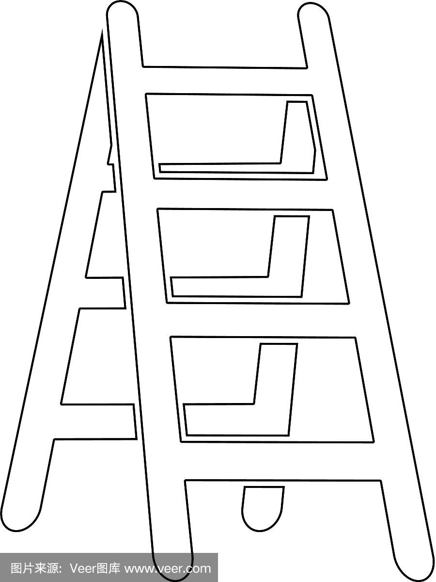 梯子图片可爱简笔画_梯子图片可爱简笔画大全