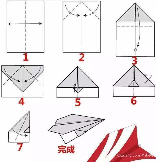 纸飞机最强的5大折法_纸飞机最强纸飞机的折法